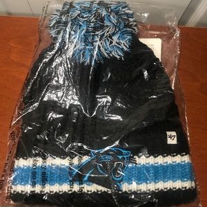 Brand New Carolina Panthers Knit Toboggan